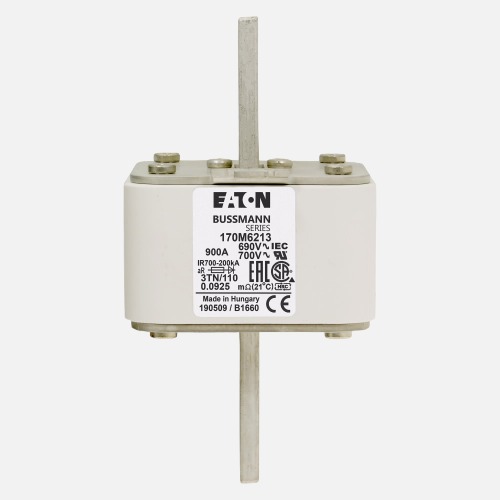 Fusible 170M6213 DIN 110 (Cuchilla de Seguridad) Size 3 690V 900A